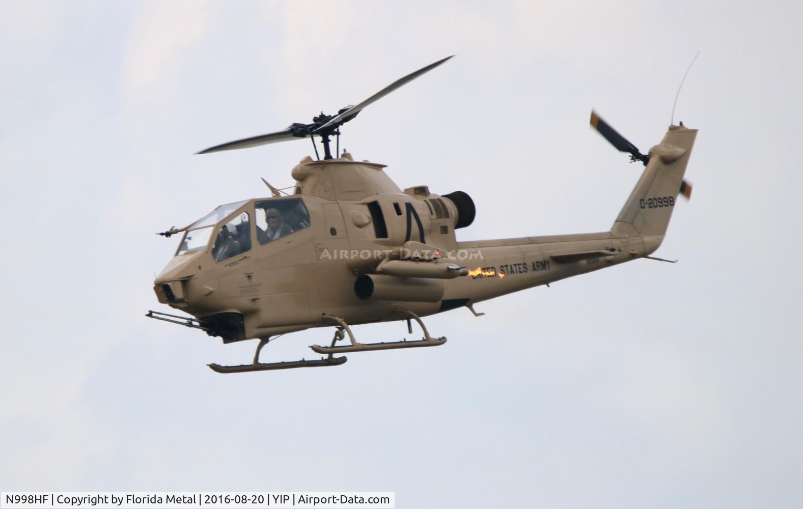 N998HF, 1971 Bell AH-1F Cobra C/N 71-20998, AH-1F