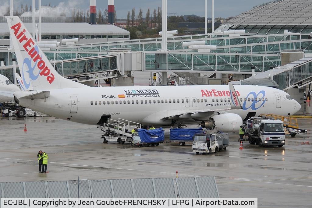 EC-JBL, 2004 Boeing 737-85P C/N 33974, Air Europa CDG T2F