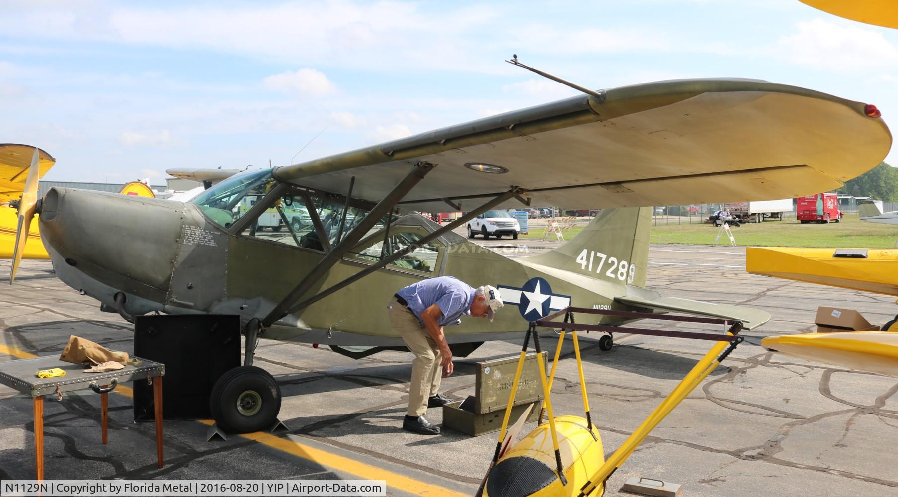 N1129N, Stinson L-5C Sentinel C/N 3576, Stinson L-5C