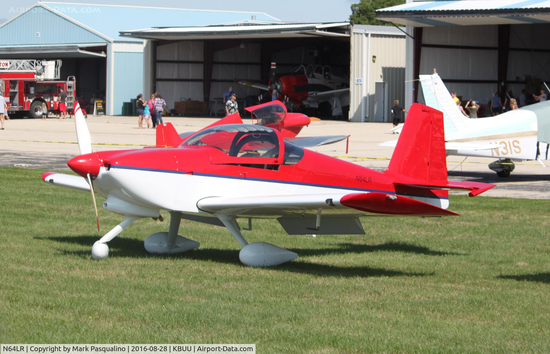 N64LR, 2015 Van's RV-6A C/N 60451, Vans RV-6A