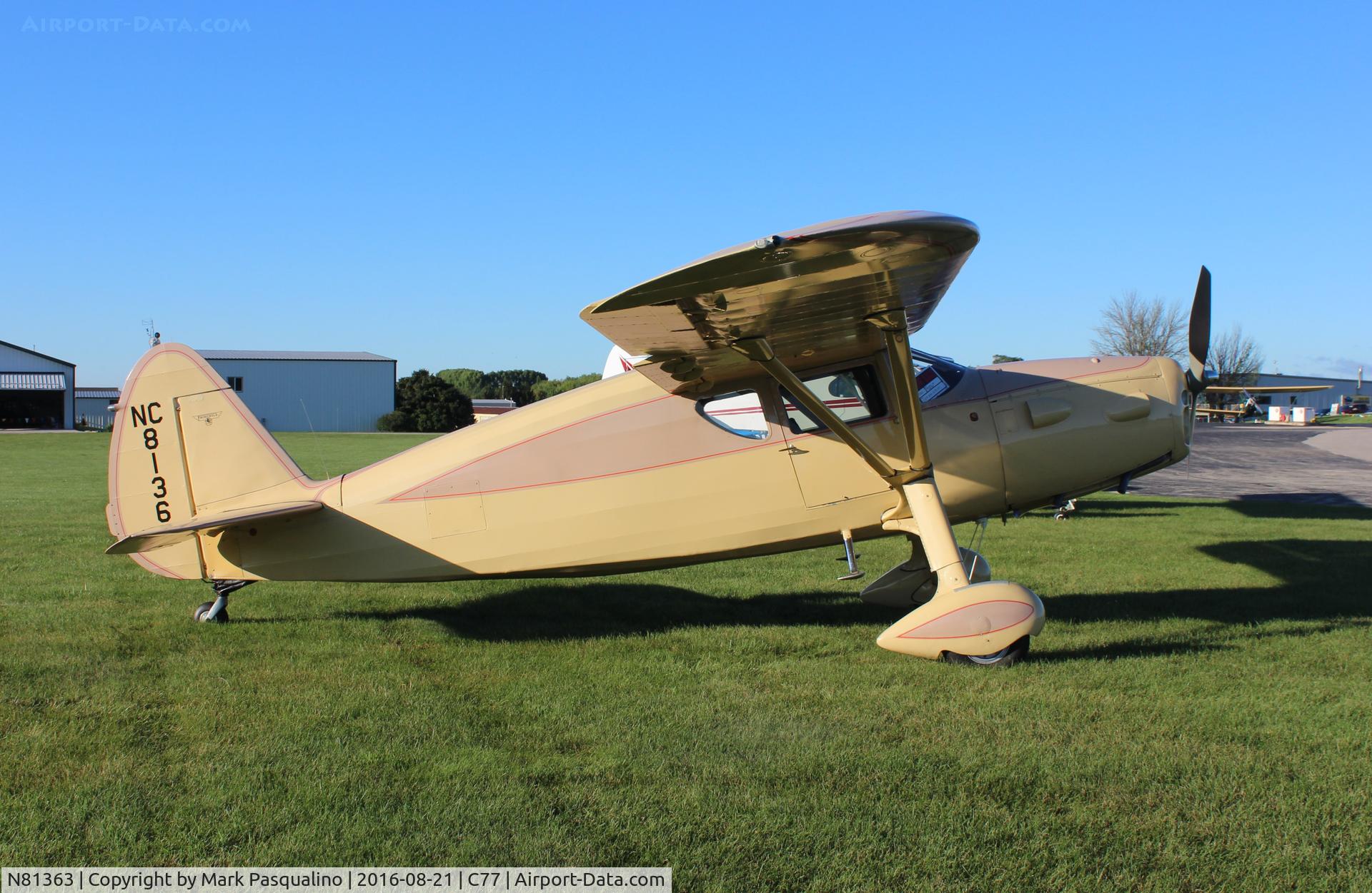 N81363, 1946 Fairchild 24R-46 C/N R46263, Fairchild 24R-46