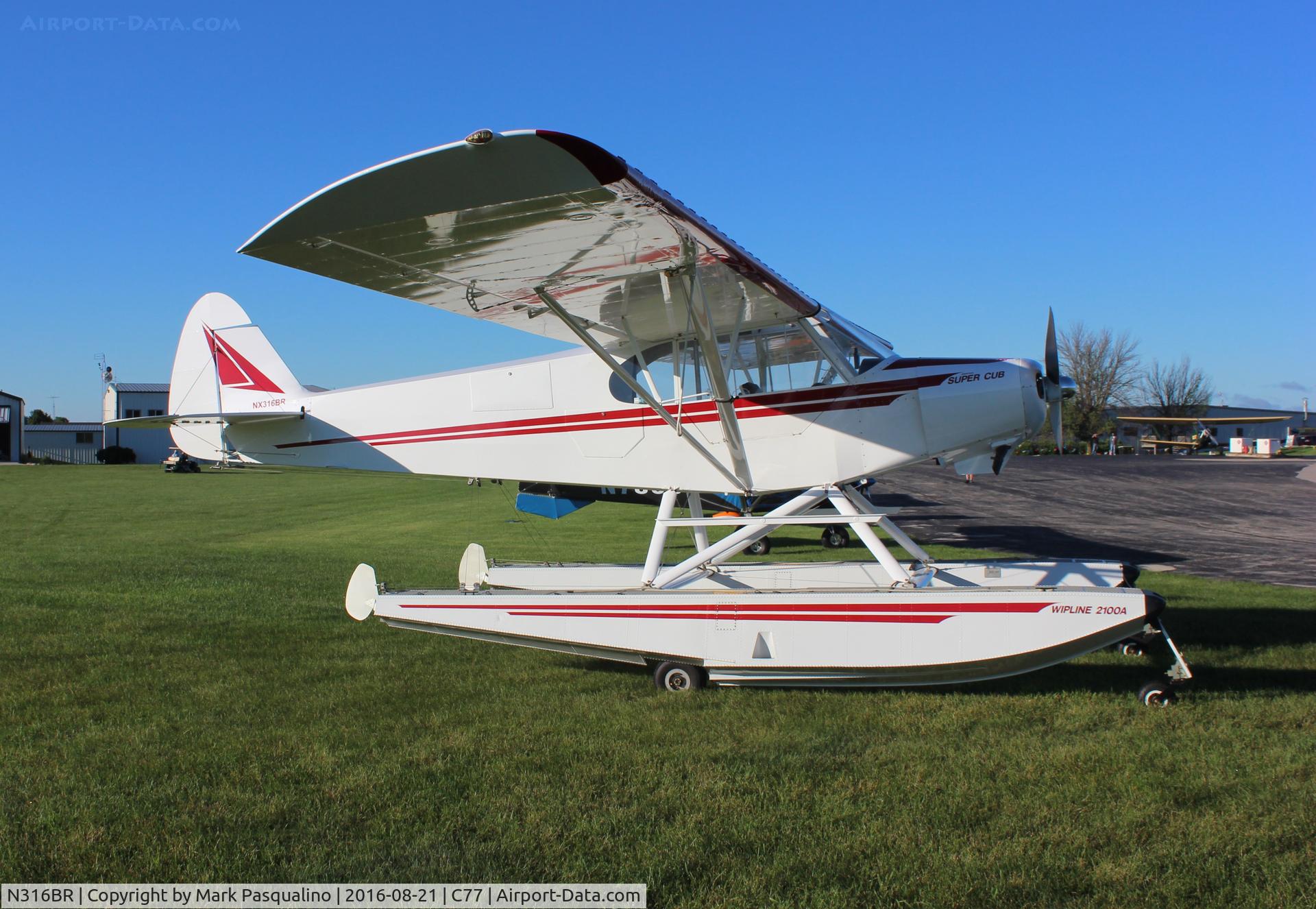 N316BR, 2015 Piper PA-18 Replica C/N JA 1108067, Piper PA-18 Replica