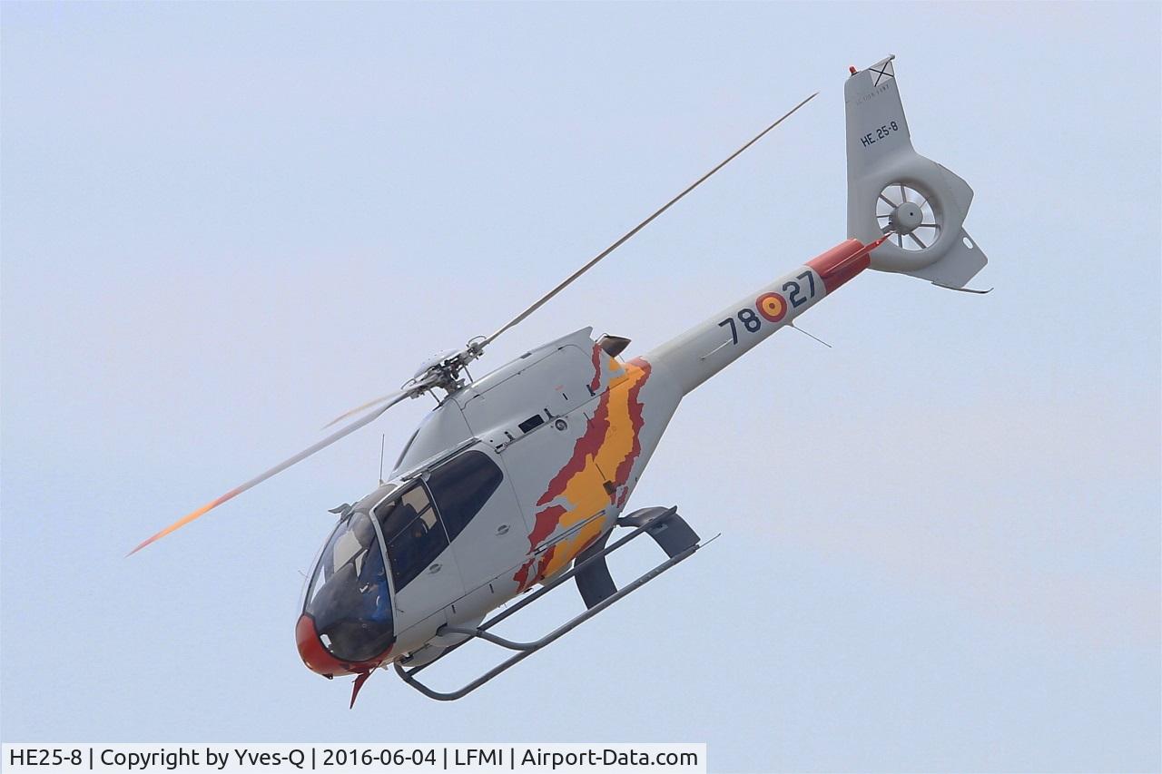 HE25-8, Eurocopter EC-120B Colibri C/N 1197, Spanish ASPA Team Eurocopter EC-120B Colibri, On display, Istres-Le Tubé Air Base 125 (LFMI-QIE) open day 2016