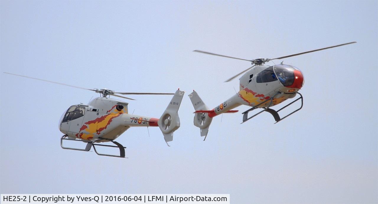 HE25-2, 2000 Eurocopter EC-120B Colibri C/N 1140, Spanish ASPA Team Eurocopter EC-120B Colibri, On display, Istres-Le Tubé Air Base 125 (LFMI-QIE) open day 2016