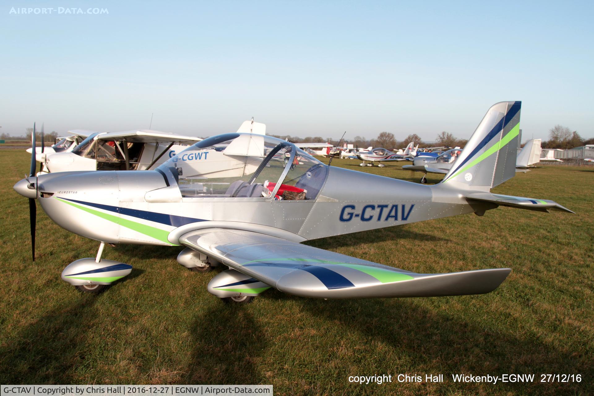 G-CTAV, 2004 Cosmik EV-97 TeamEurostar UK C/N 2129, at the Wickenby 