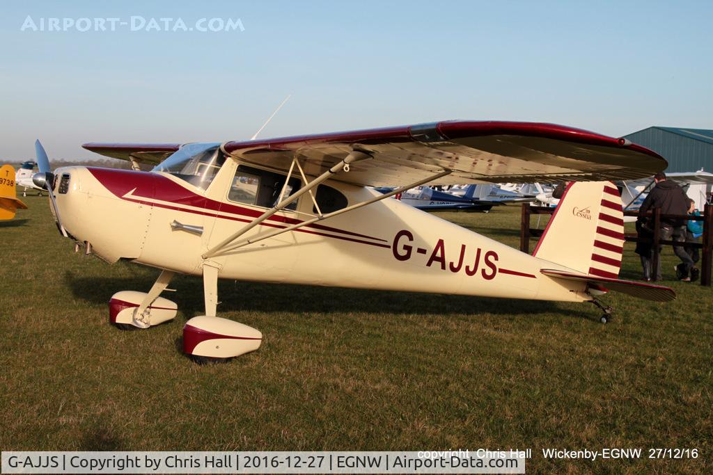 G-AJJS, 1947 Cessna 120 C/N 13047, at the Wickenby 