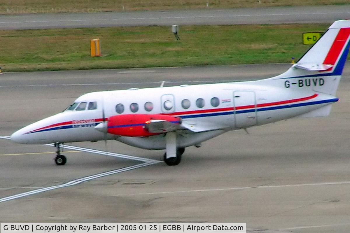 G-BUVD, 1992 British Aerospace BAe-3202 Jetstream 31 C/N 977, BAe Jetstream 3202 [977] (Eastern Airways) Birmingham Int'l~G 25/01/2005