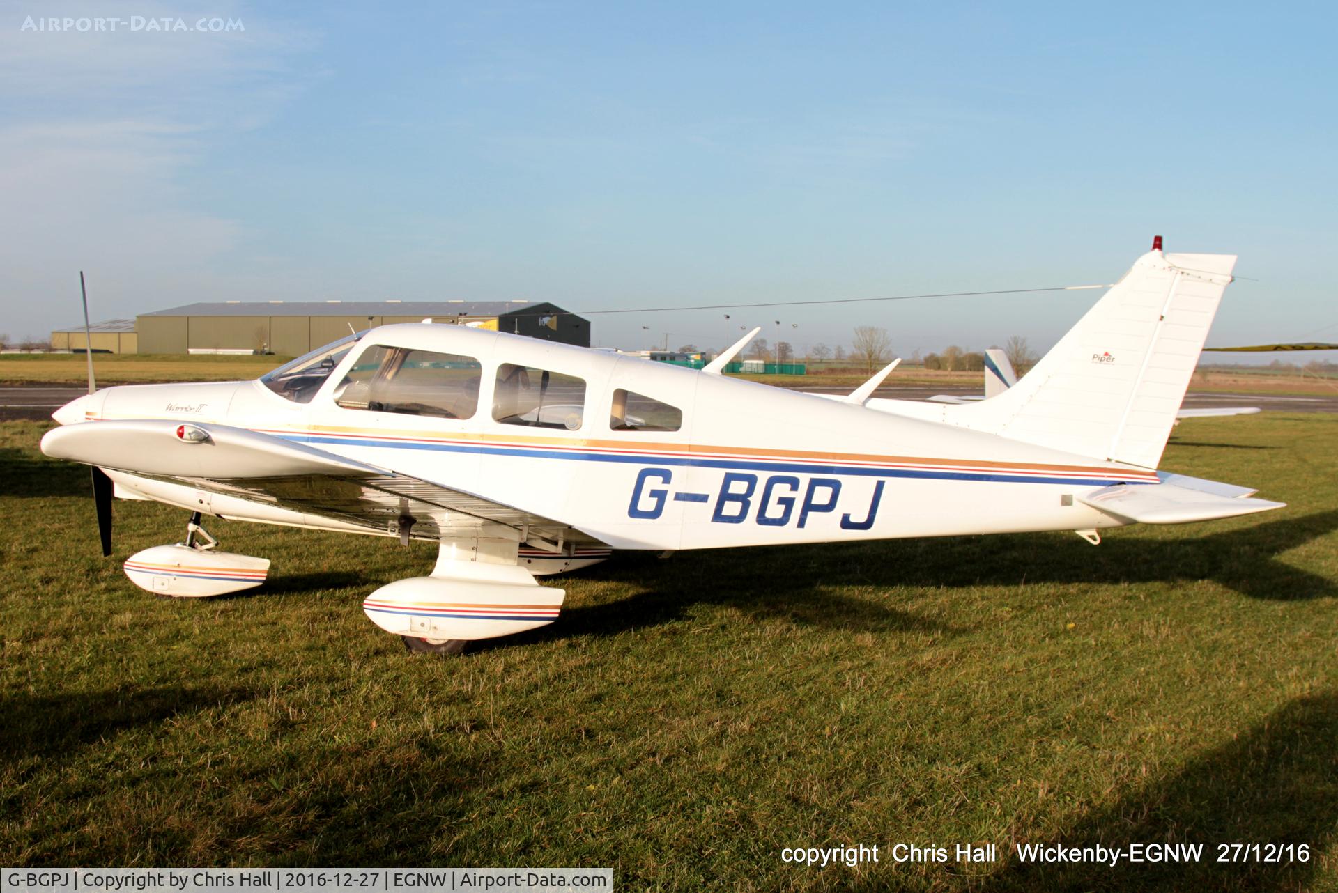 G-BGPJ, 1979 Piper PA-28-161 Cherokee Warrior II C/N 28-7916288, at the Wickenby 