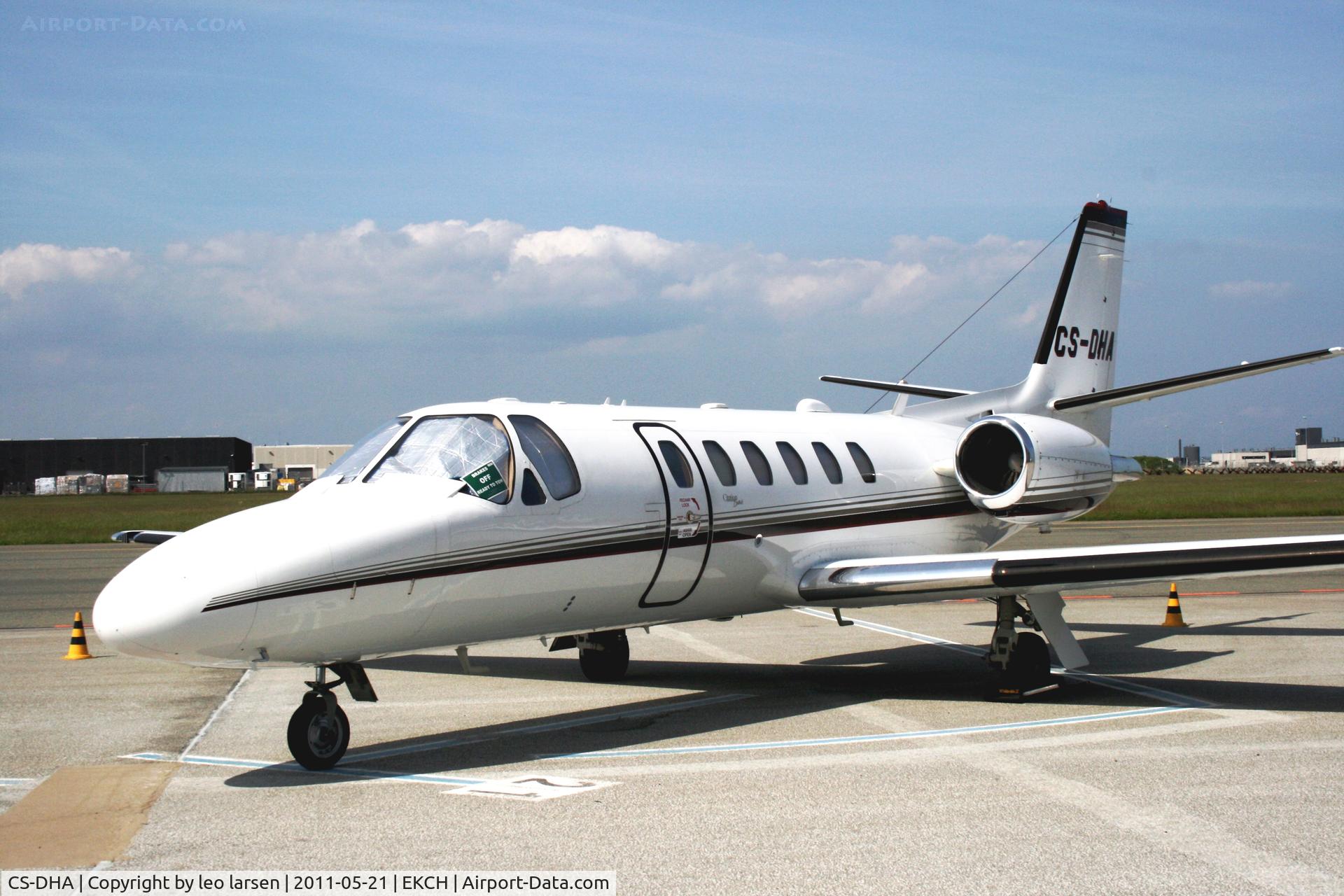 CS-DHA, Cessna 550B Citation Bravo C/N 550-1005, Copenhagen 21.5.11