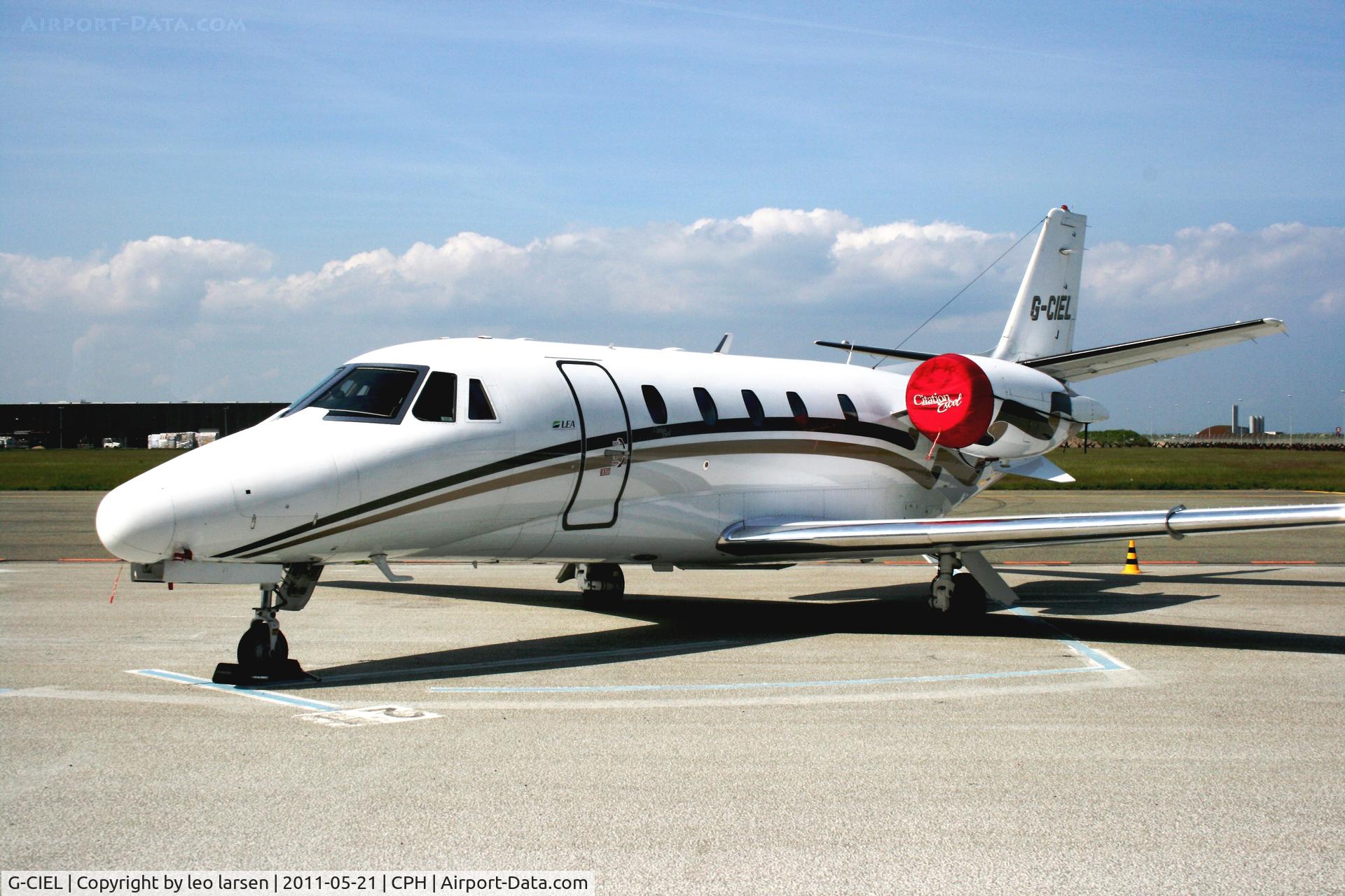 G-CIEL, 2002 Cessna 560XL Citation Excel C/N 560-5247, Copenhagen 21.5.11