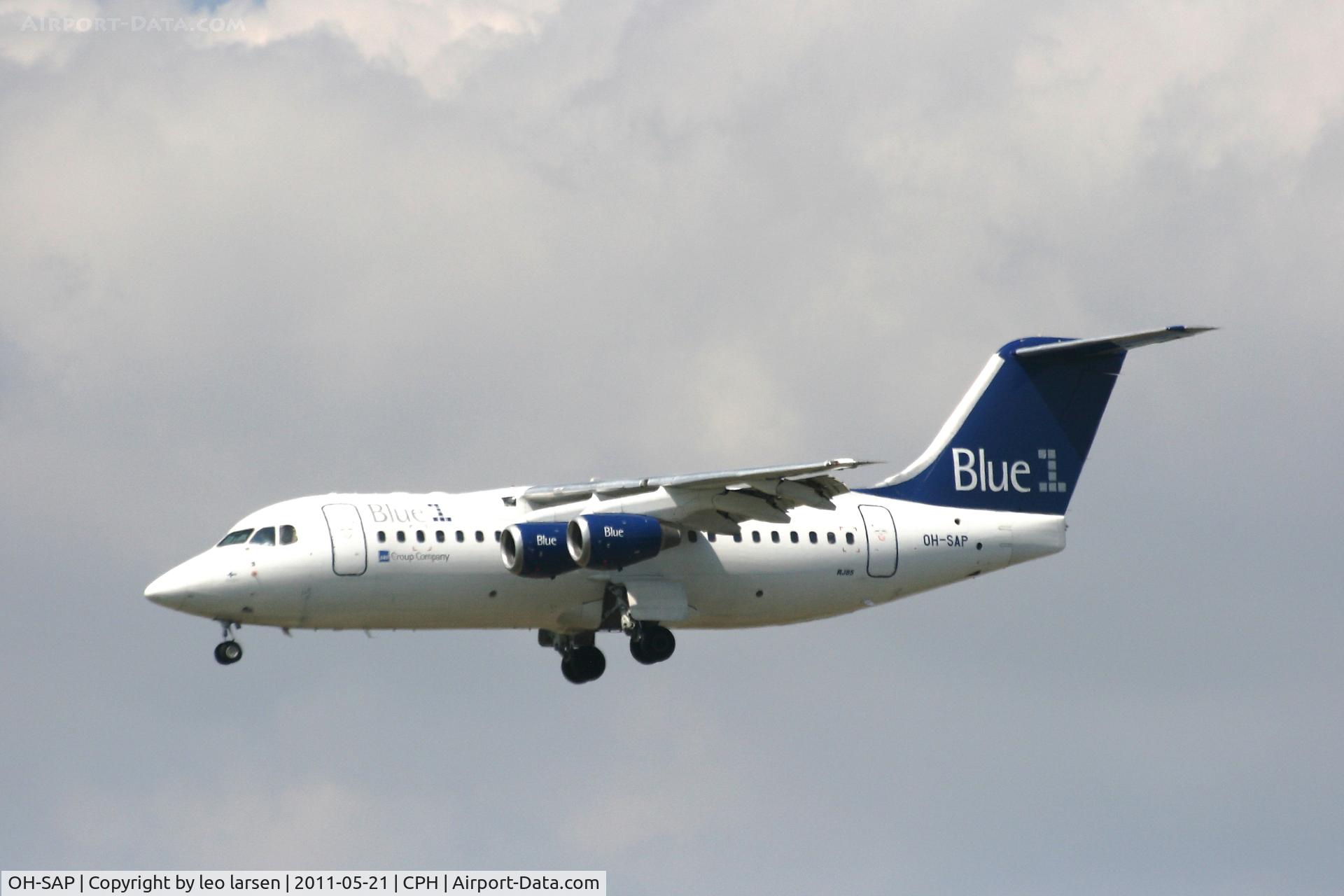 OH-SAP, 2002 British Aerospace Avro 146-RJ85 C/N E.2394, Copenhagen 21.5.11