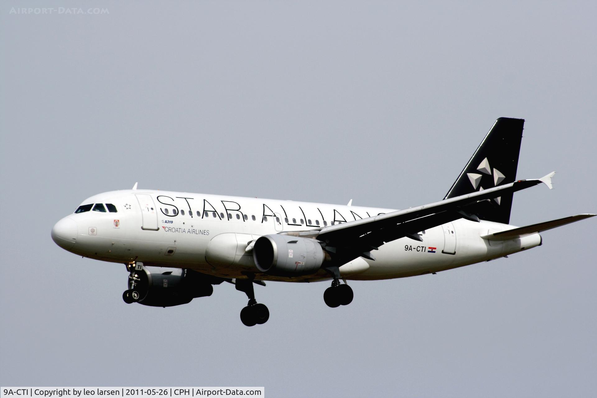 9A-CTI, 1999 Airbus A319-112 C/N 1029, Copenhagen 26.5.11