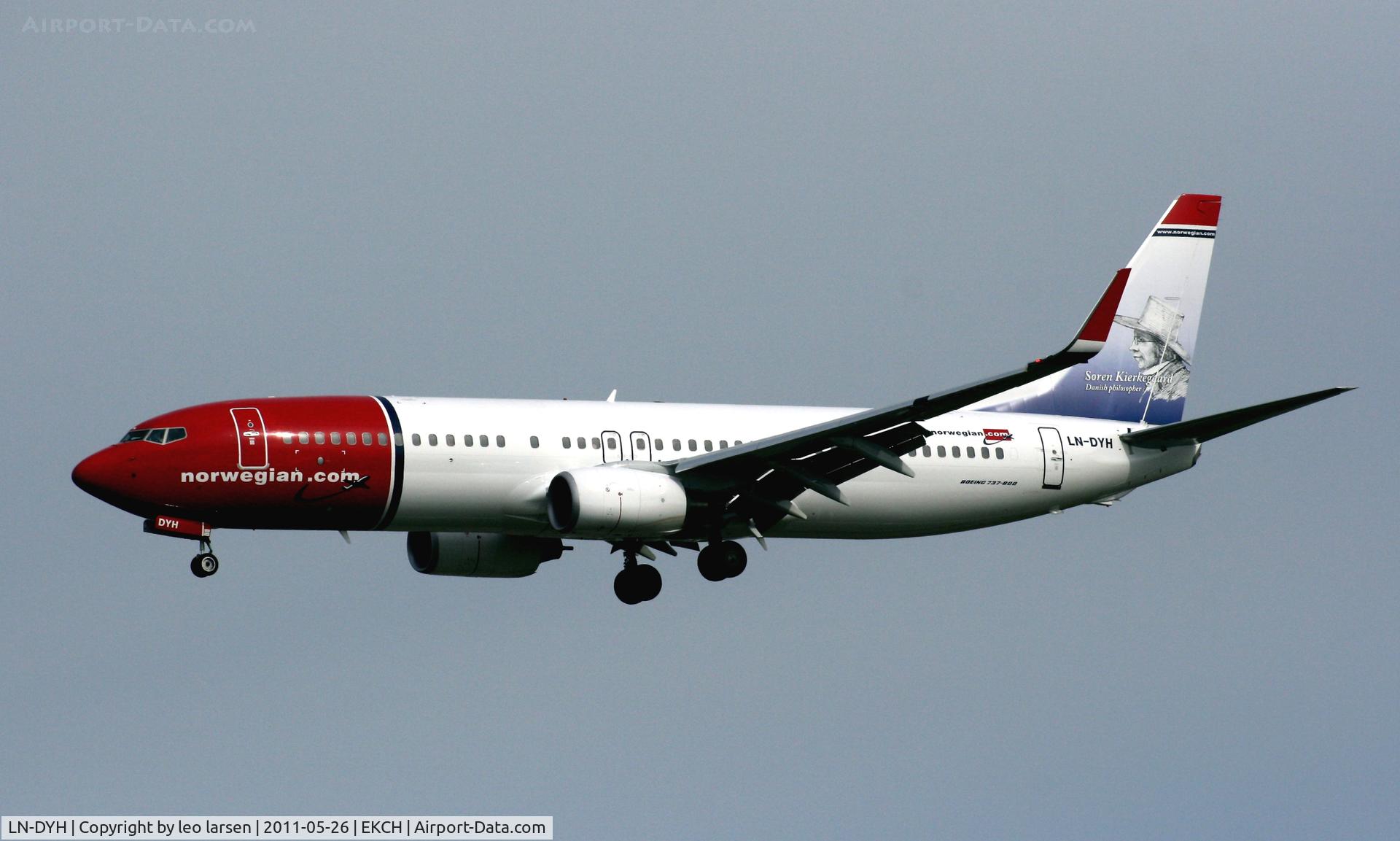 LN-DYH, 2010 Boeing 737-8JP C/N 40865, Copenhagen 26.5.11