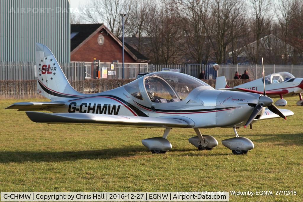 G-CHMW, 2013 Aerotechnik EV-97 Eurostar SL C/N LAA 315B-15158, at the Wickenby 