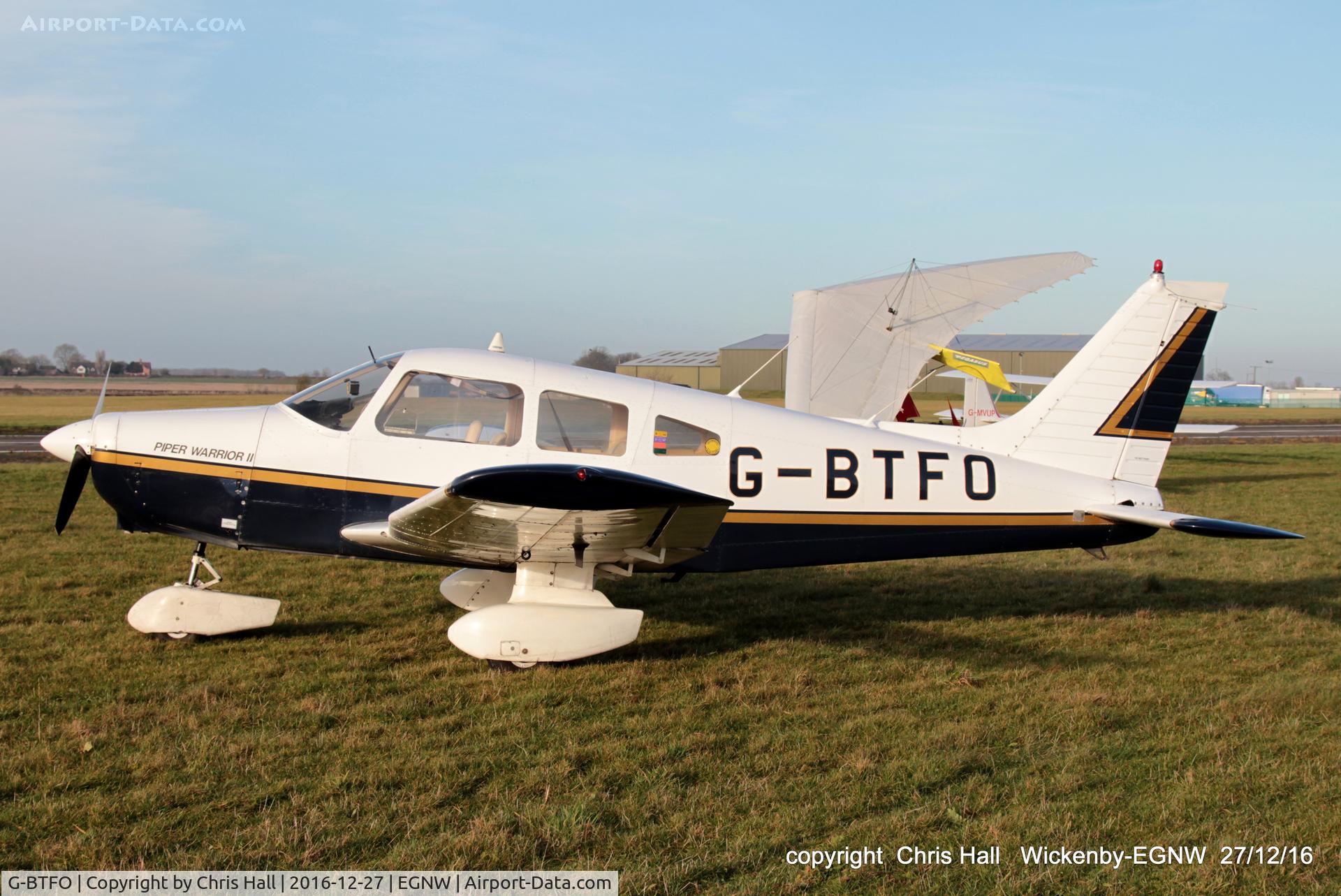 G-BTFO, 1978 Piper PA-28-161 Cherokee Warrior II C/N 28-7816580, at the Wickenby 