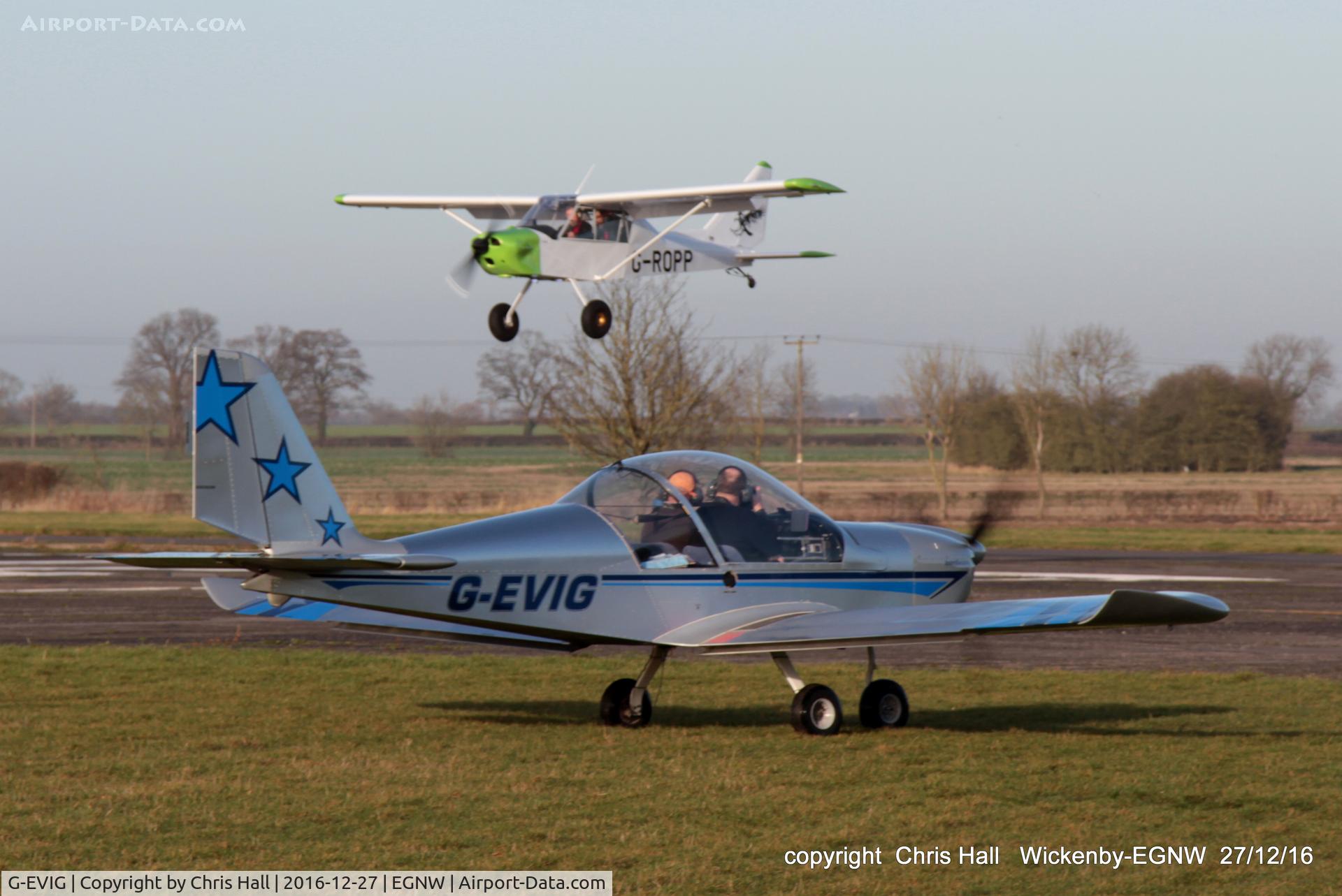 G-EVIG, 2007 Cosmik EV-97 TeamEurostar UK C/N 2930, at the Wickenby 