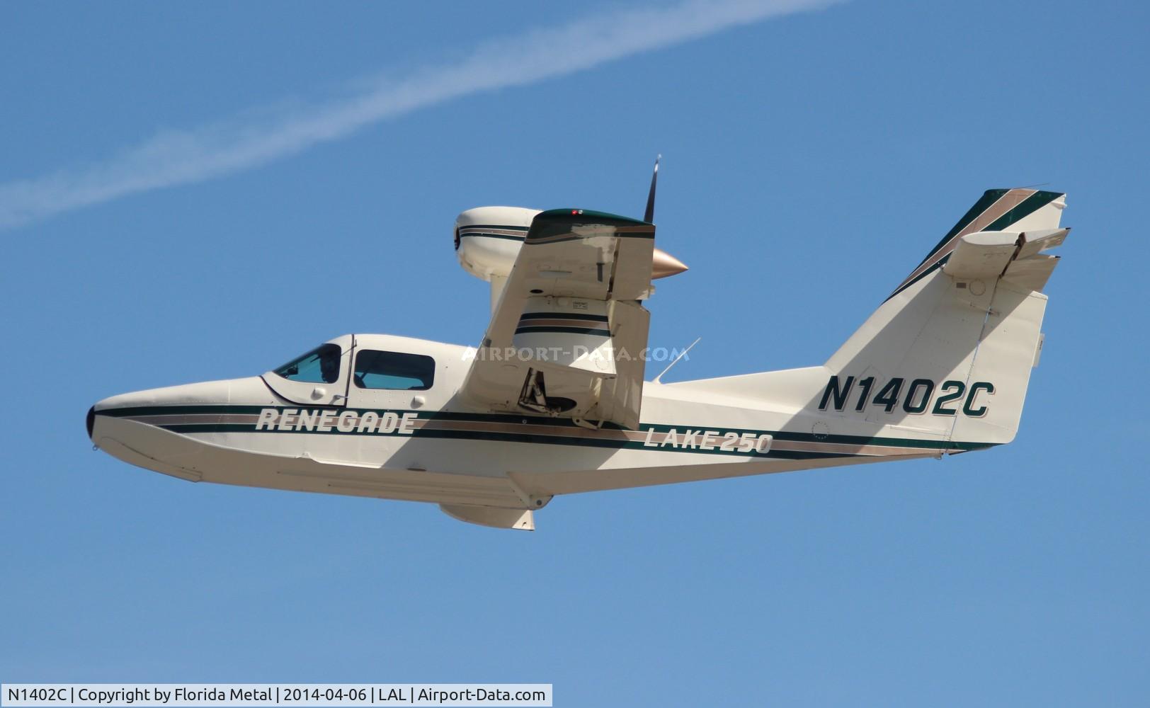 N1402C, 1984 Aerofab Inc Lake LA-4-250 C/N 15, Lake LA-4