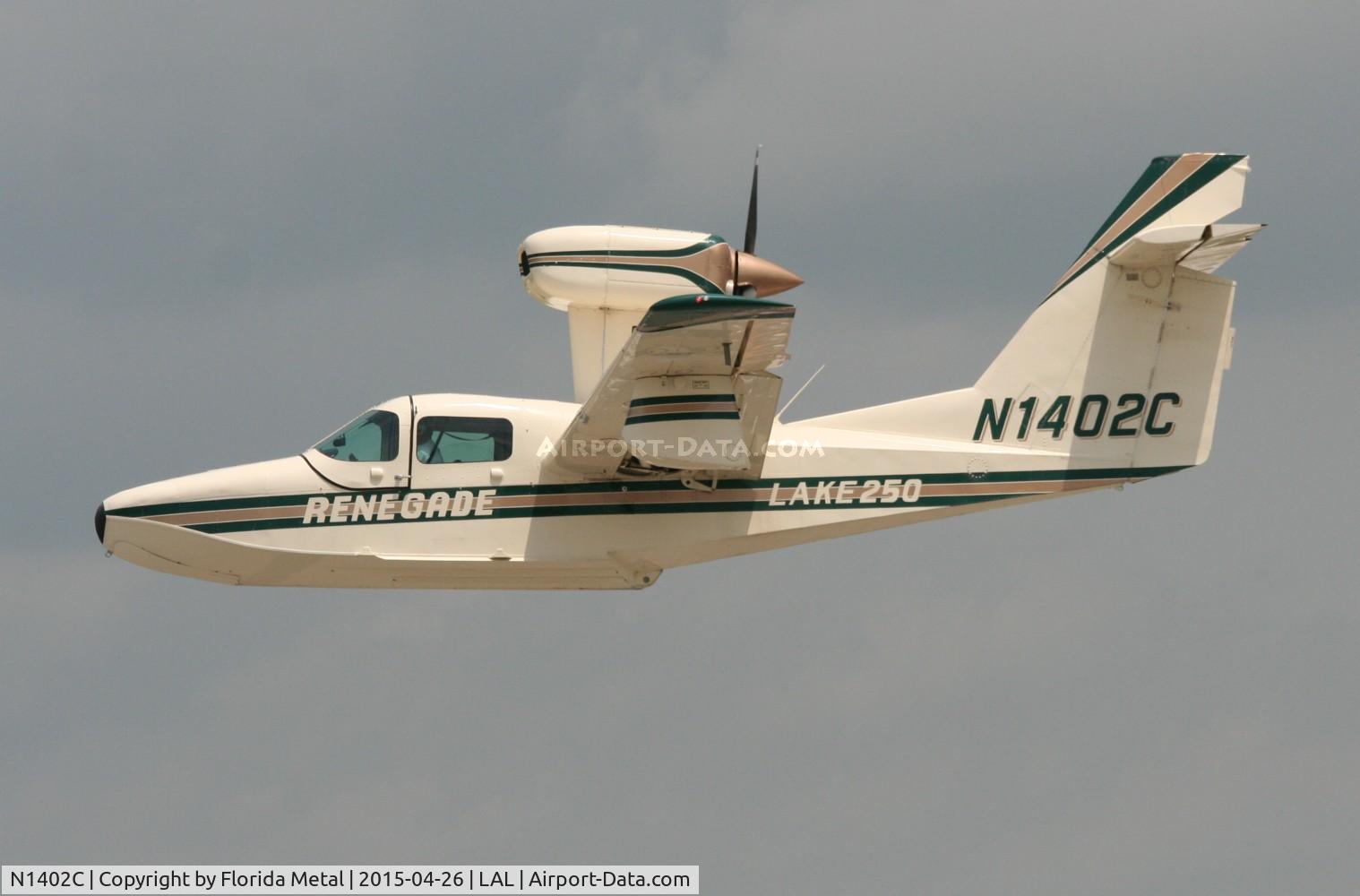 N1402C, 1984 Aerofab Inc Lake LA-4-250 C/N 15, Lake LA-250