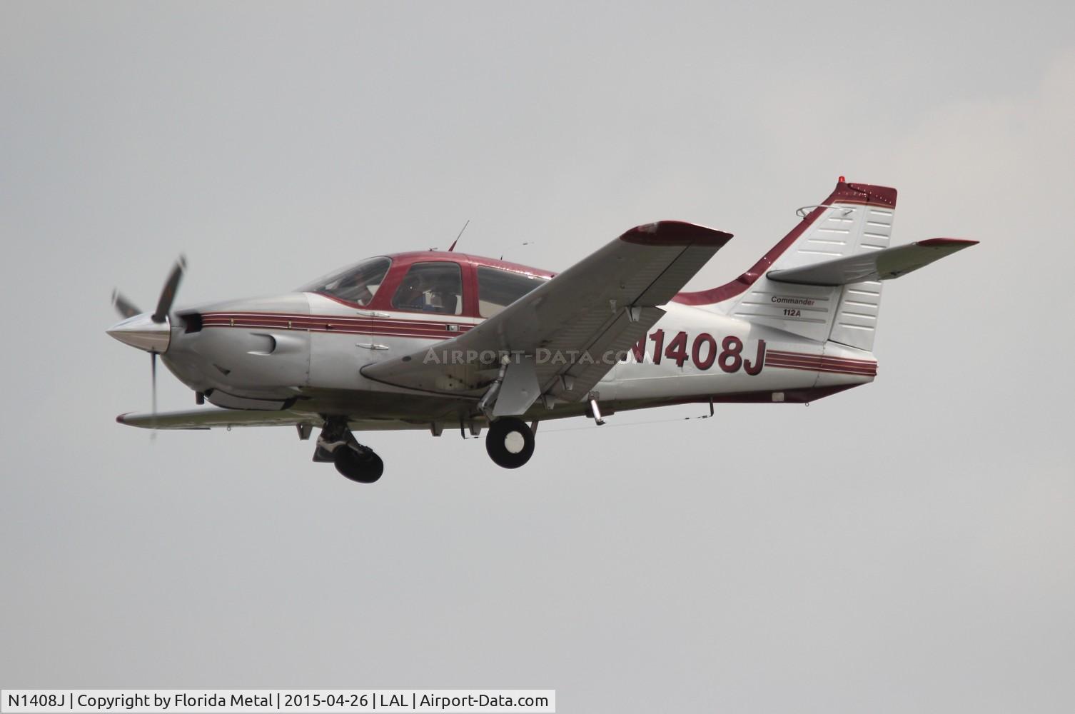 N1408J, 1975 Rockwell International 112A Commander C/N 408, Rockwell 112A