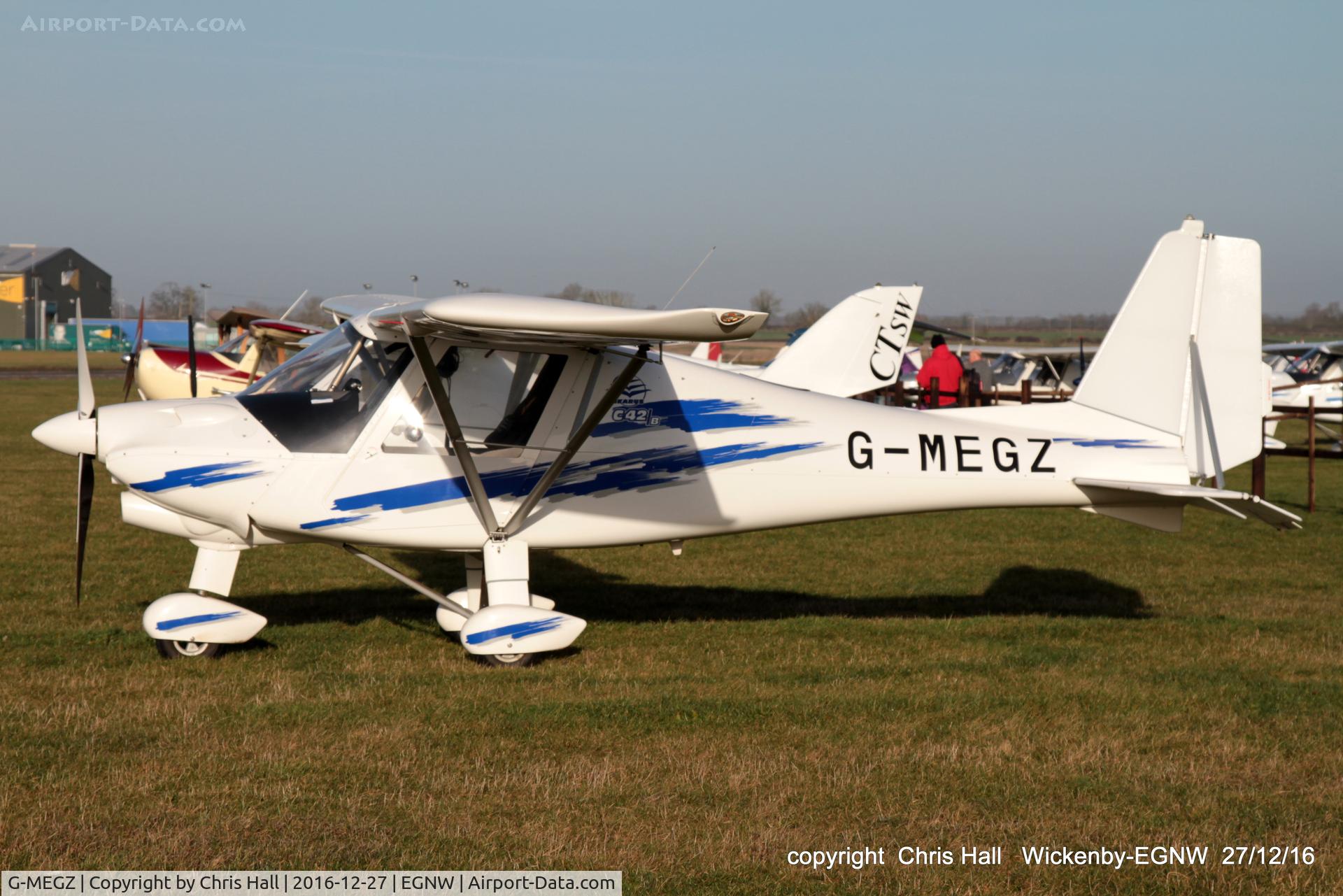 G-MEGZ, 2013 Comco Ikarus C42 FB100 Bravo C/N 1311-7286, at the Wickenby 