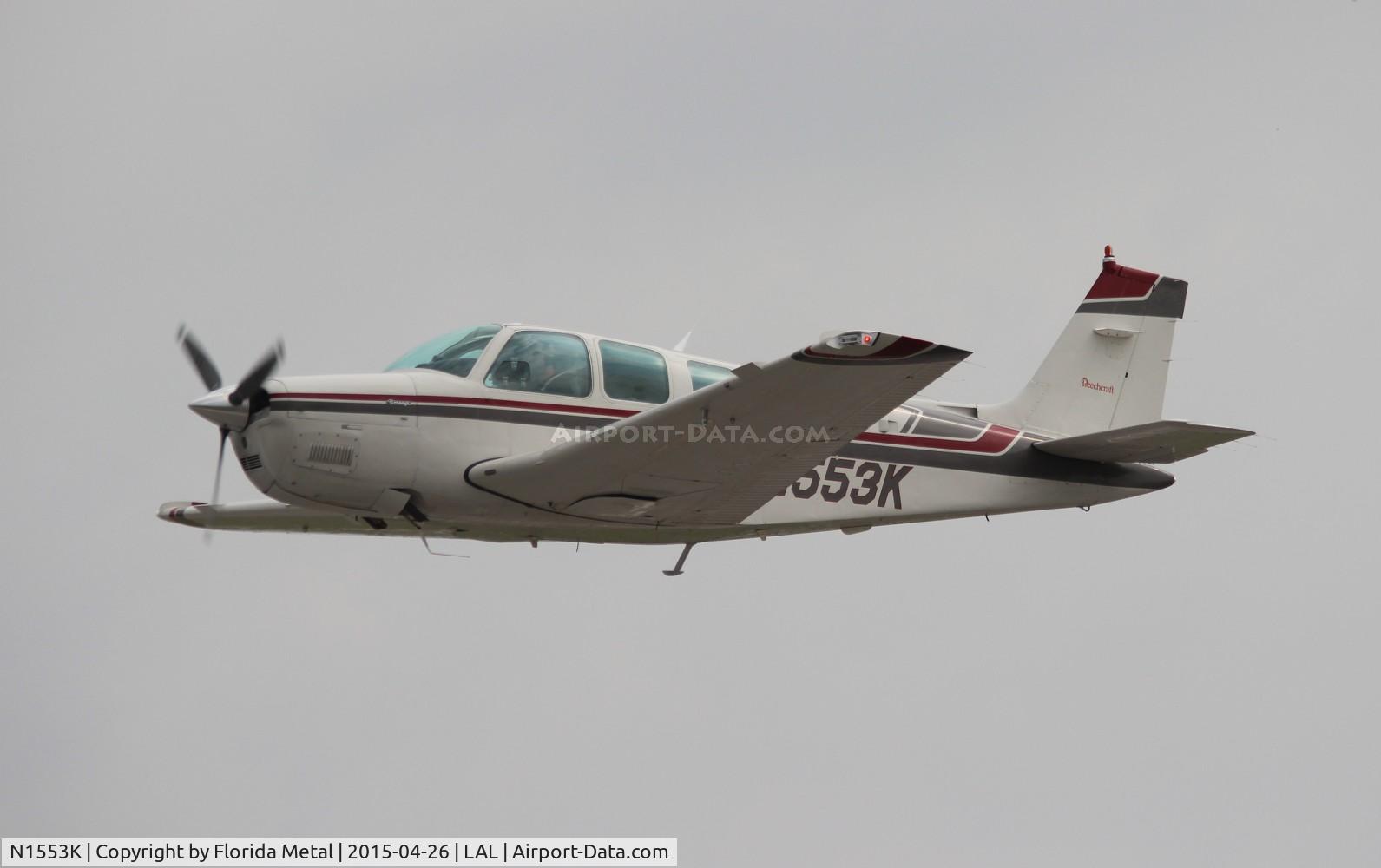 N1553K, 1988 Beech A36 Bonanza 36 C/N E-2455, Bonanza A36