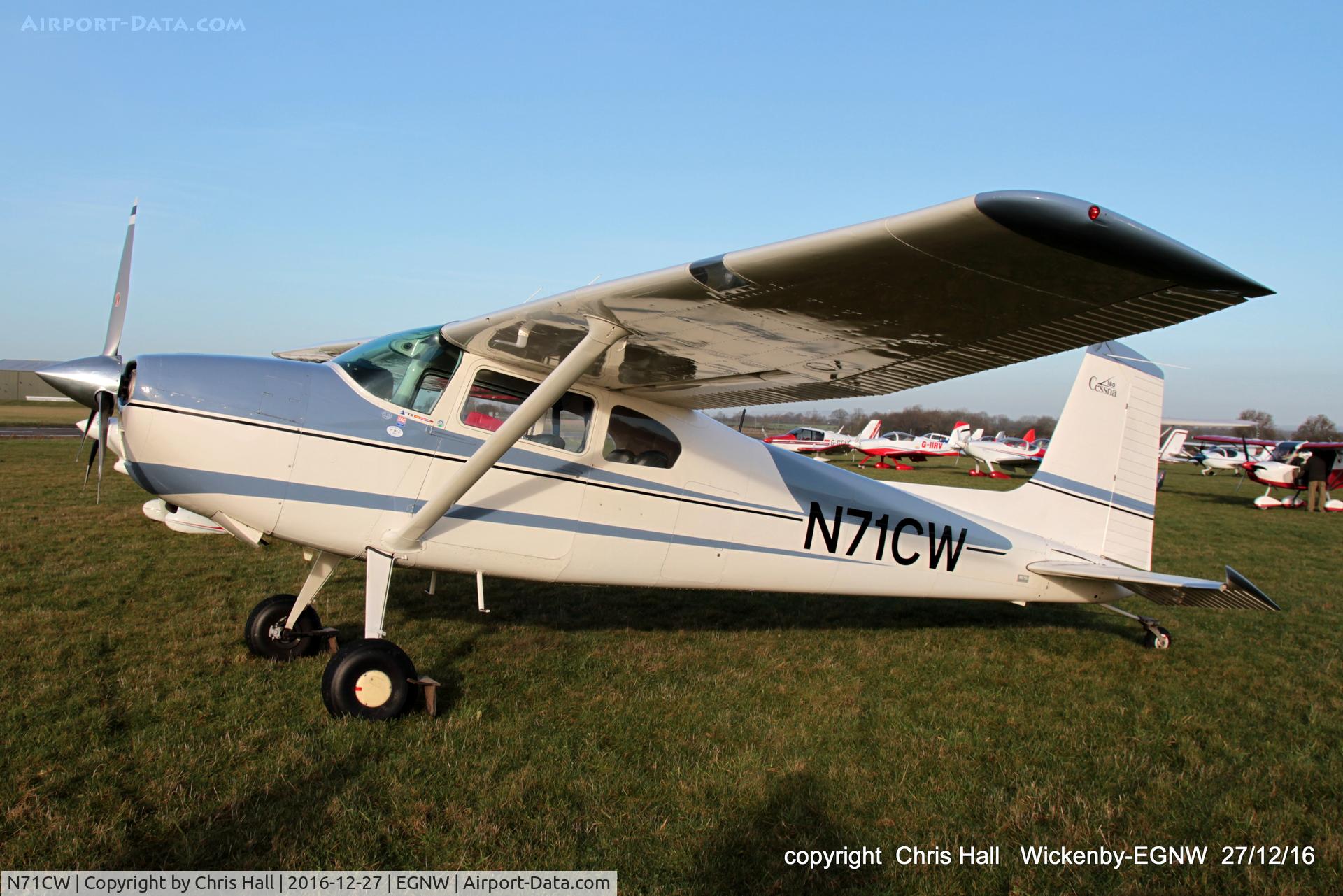 N71CW, 1962 Cessna 180E C/N 18051093, at the Wickenby 