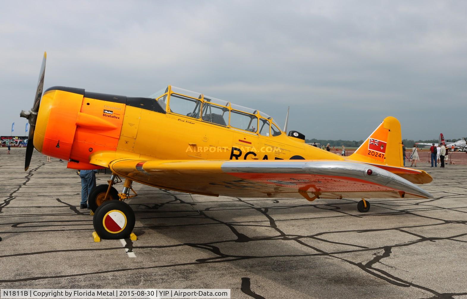 N1811B, 1952 North American Harvard 4 C/N 20247, Harvard 4