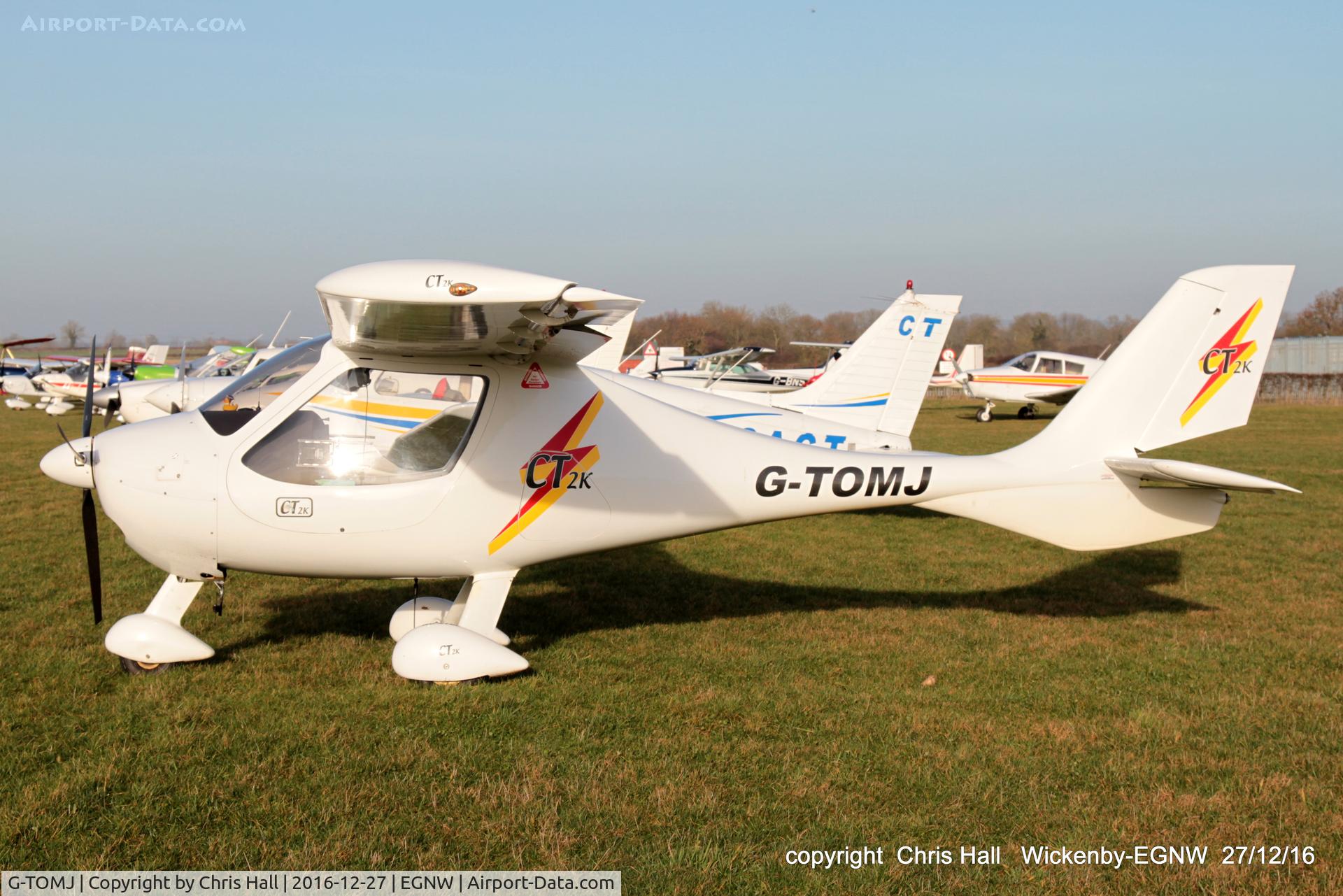 G-TOMJ, 2003 Flight Design CT2K C/N 7975, at the Wickenby 