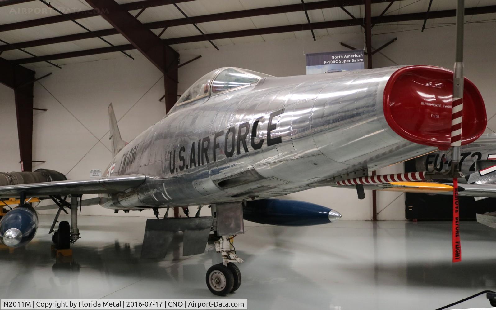 N2011M, 1954 North American F-100C Super Sabre C/N 217-352, F-100C