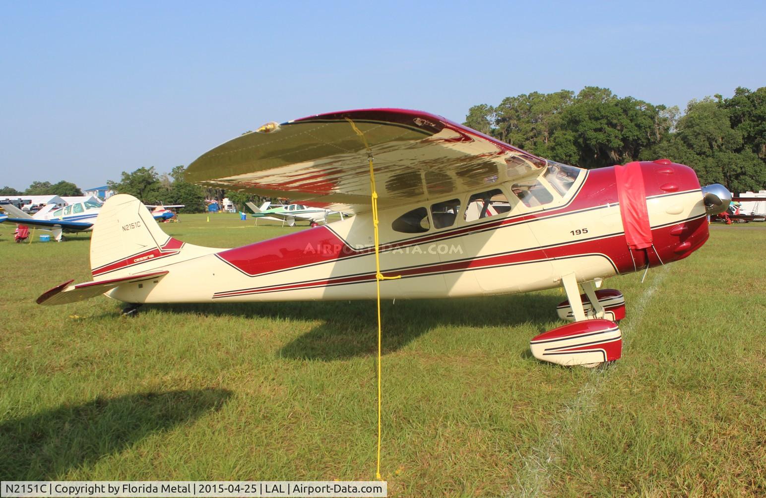 N2151C, 1954 Cessna 195B Businessliner C/N 16136, Cessna 195B