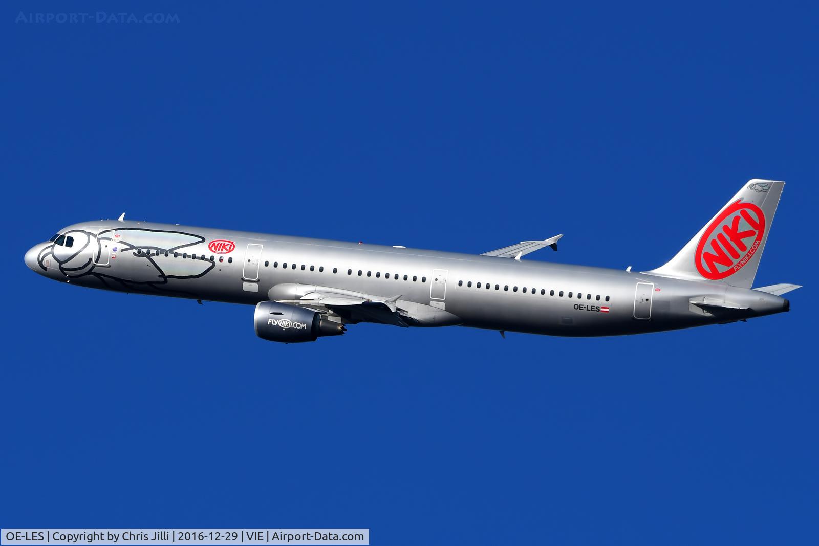 OE-LES, 2008 Airbus A321-211 C/N 3504, NIKI