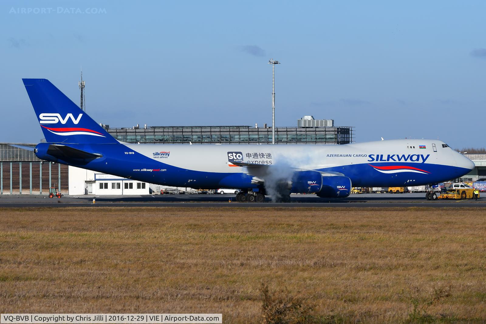 VQ-BVB, 2013 Boeing 747-83QF C/N 44444, Silk Way Azerbaijan Cargo