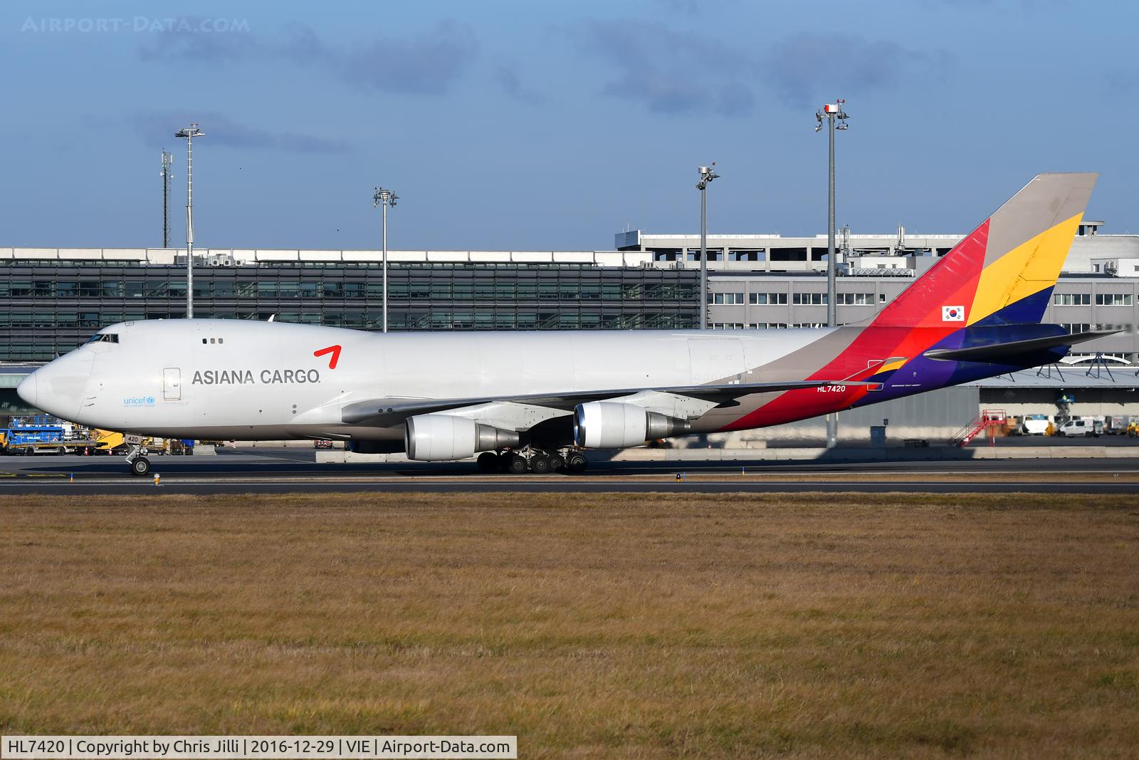 HL7420, 1995 Boeing 747-48EF (SCD) C/N 25783, Asiana Cargo