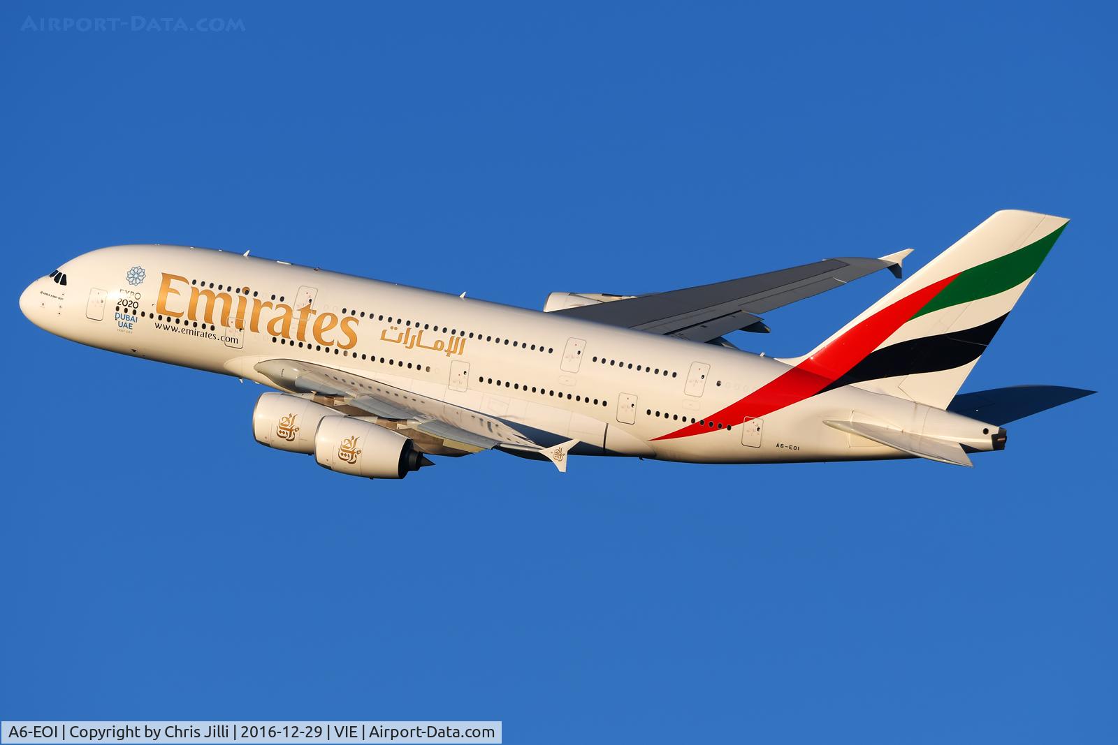 A6-EOI, 2014 Airbus A380-861 C/N 178, Emirates