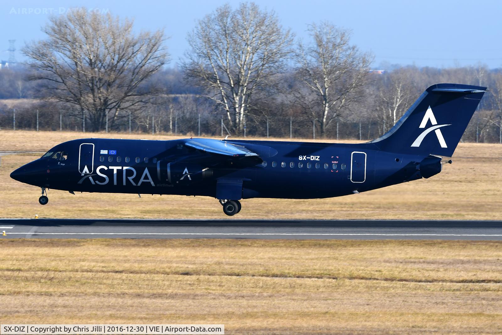 SX-DIZ, 1991 British Aerospace BAe.146-300 C/N E3206, Astra Airlines