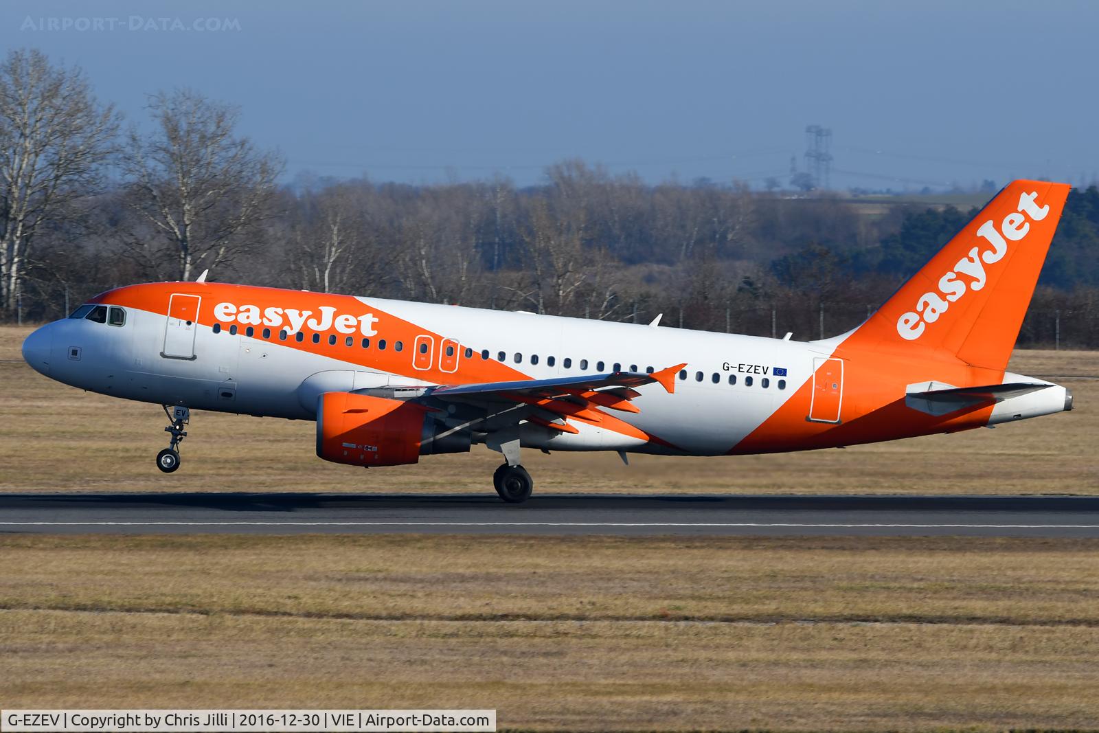 G-EZEV, 2004 Airbus A319-111 C/N 2289, easyJet