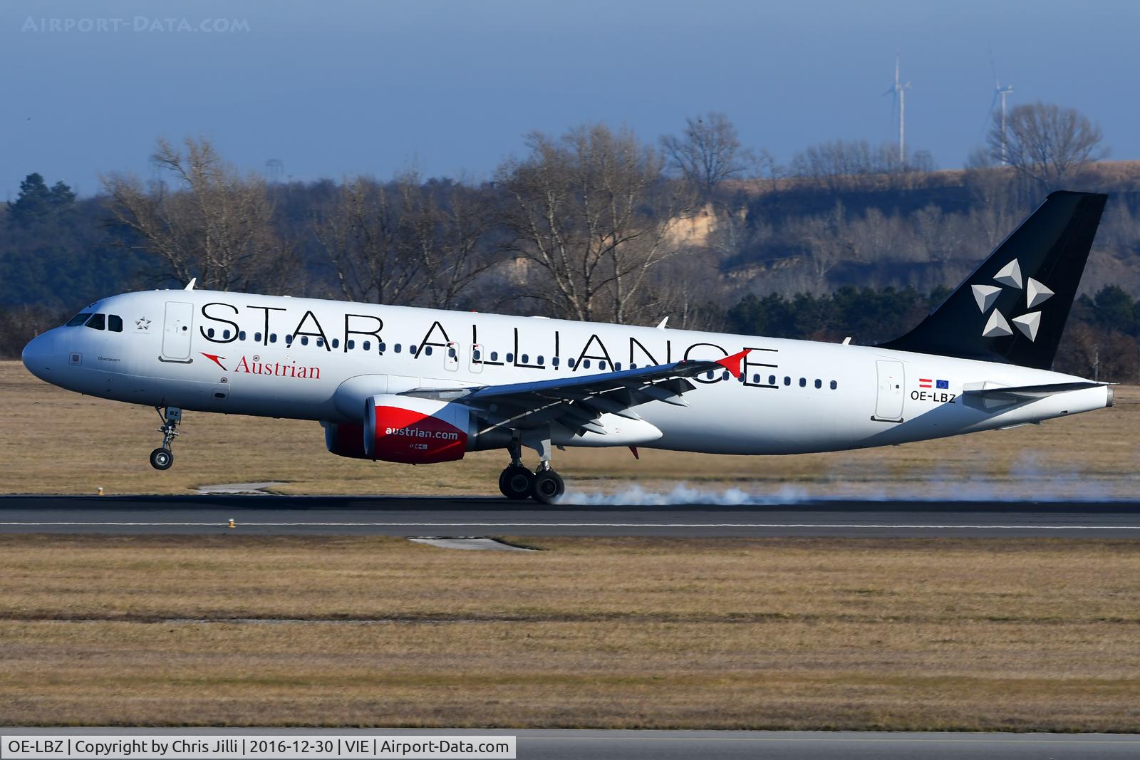 OE-LBZ, 2012 Airbus A320-214 C/N 5181, Austrian Airlines