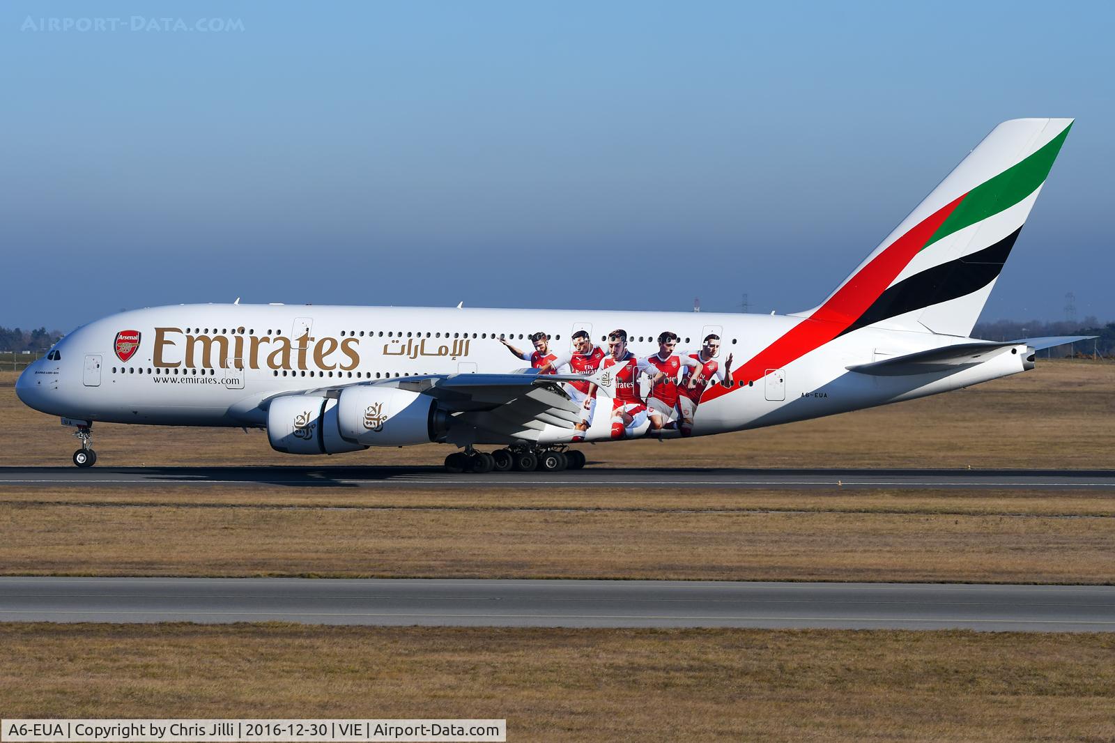 A6-EUA, 2016 Airbus A380-861 C/N 211, Emirates