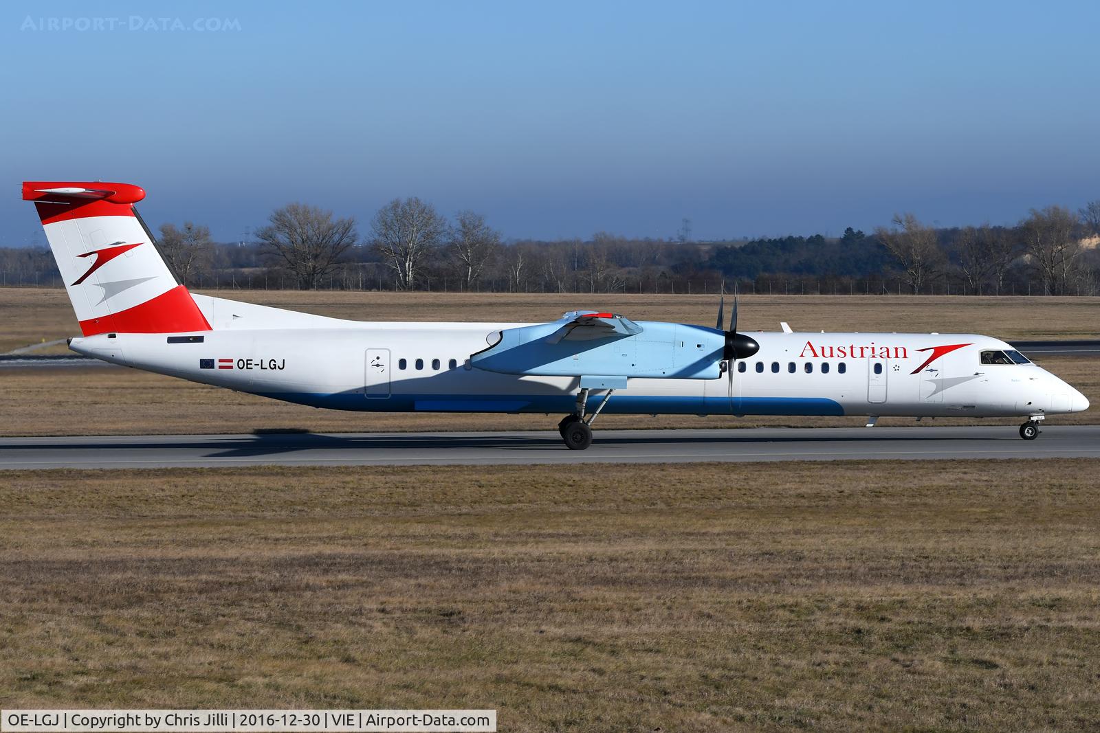 OE-LGJ, 2005 De Havilland Canada DHC-8-402Q Dash 8 C/N 4104, Austrian Airlines