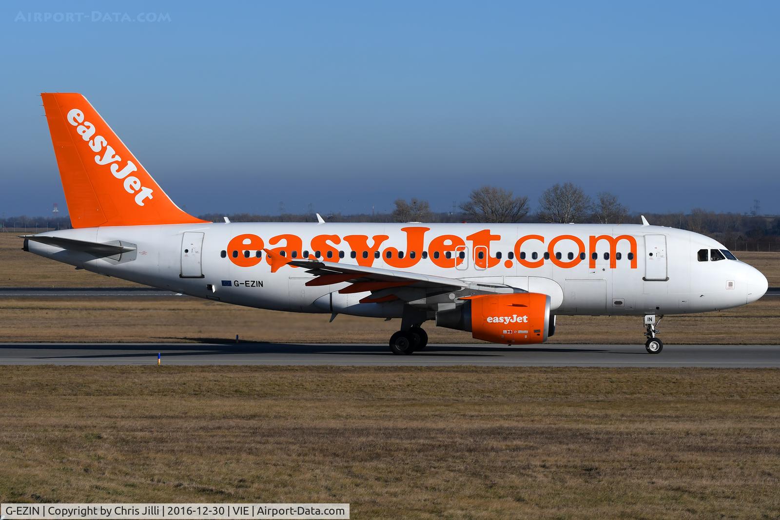 G-EZIN, 2005 Airbus A319-111 C/N 2503, easyJet