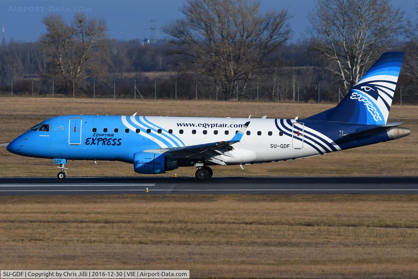 SU-GDF, 2008 Embraer 170LR (ERJ-170-100LR) C/N 17000266, Egyptair Express