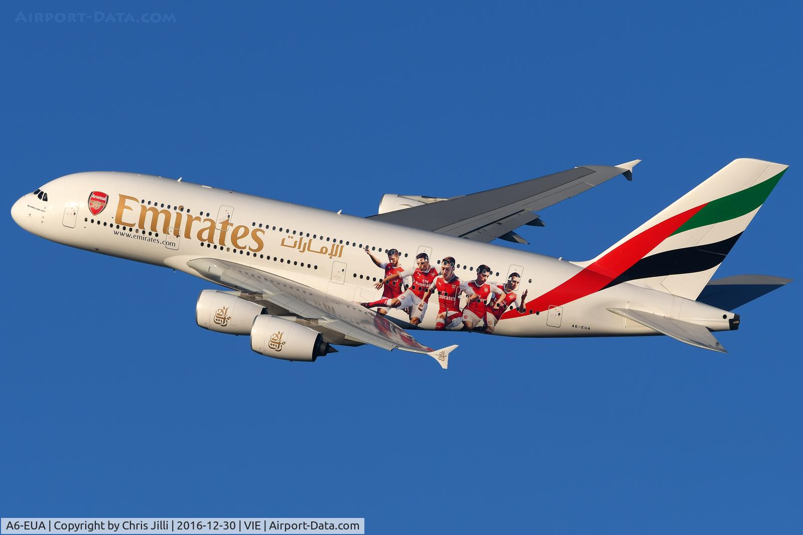 A6-EUA, 2016 Airbus A380-861 C/N 211, Emirates