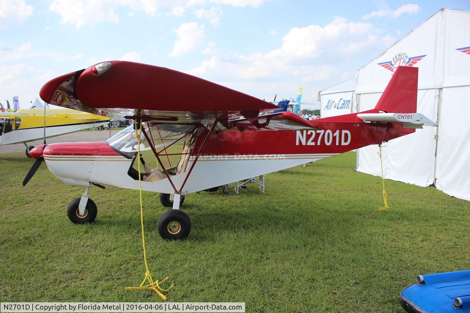 N2701D, 2008 Zenith CH-701 C/N 7-6631, CH-701