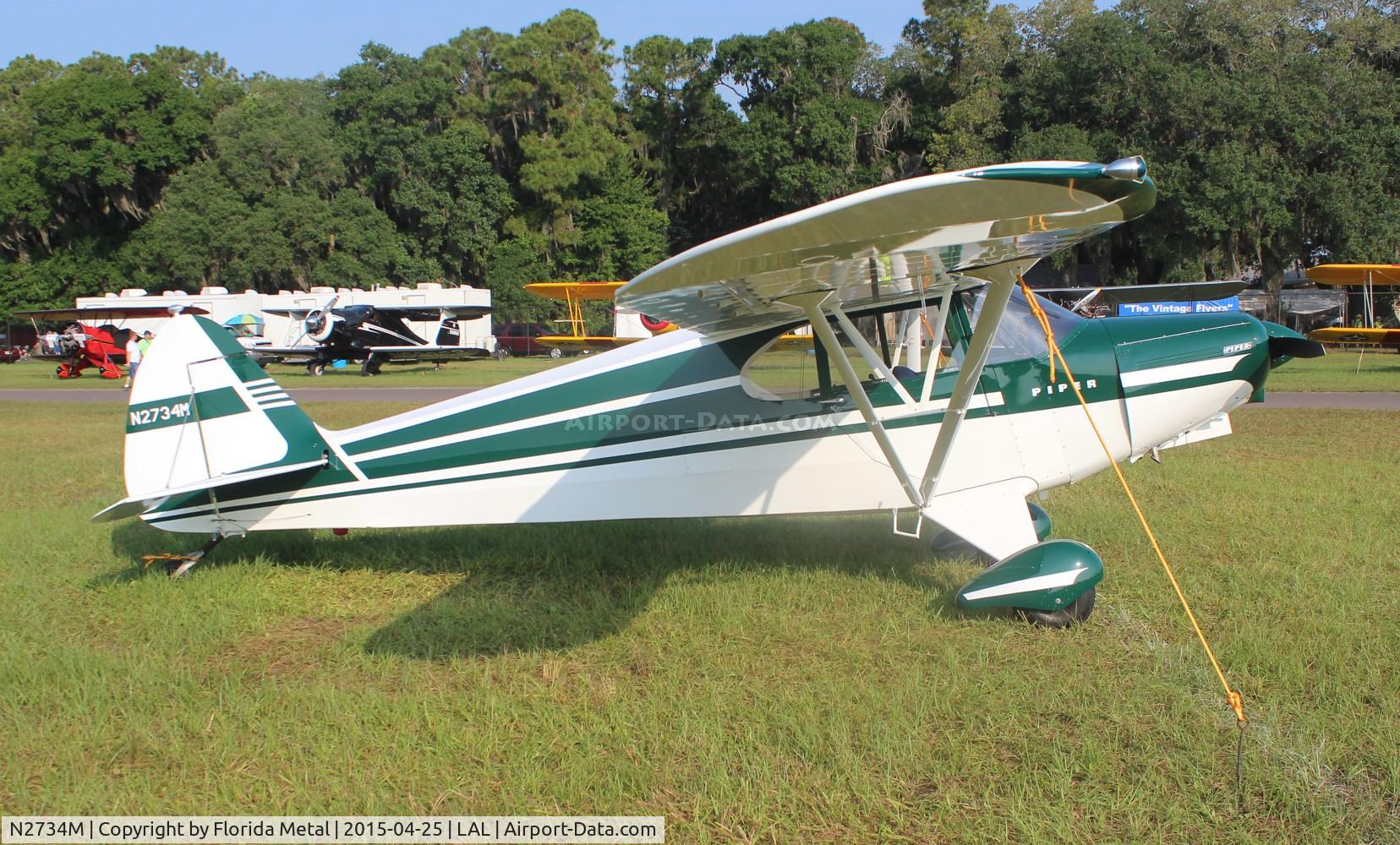 N2734M, 1946 Piper PA-12 Super Cruiser C/N 12-1226, PA-12