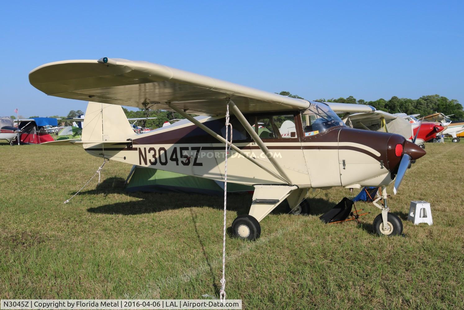 N3045Z, 1959 Piper PA-22-160 Tri Pacer C/N 22-6999, PA-22
