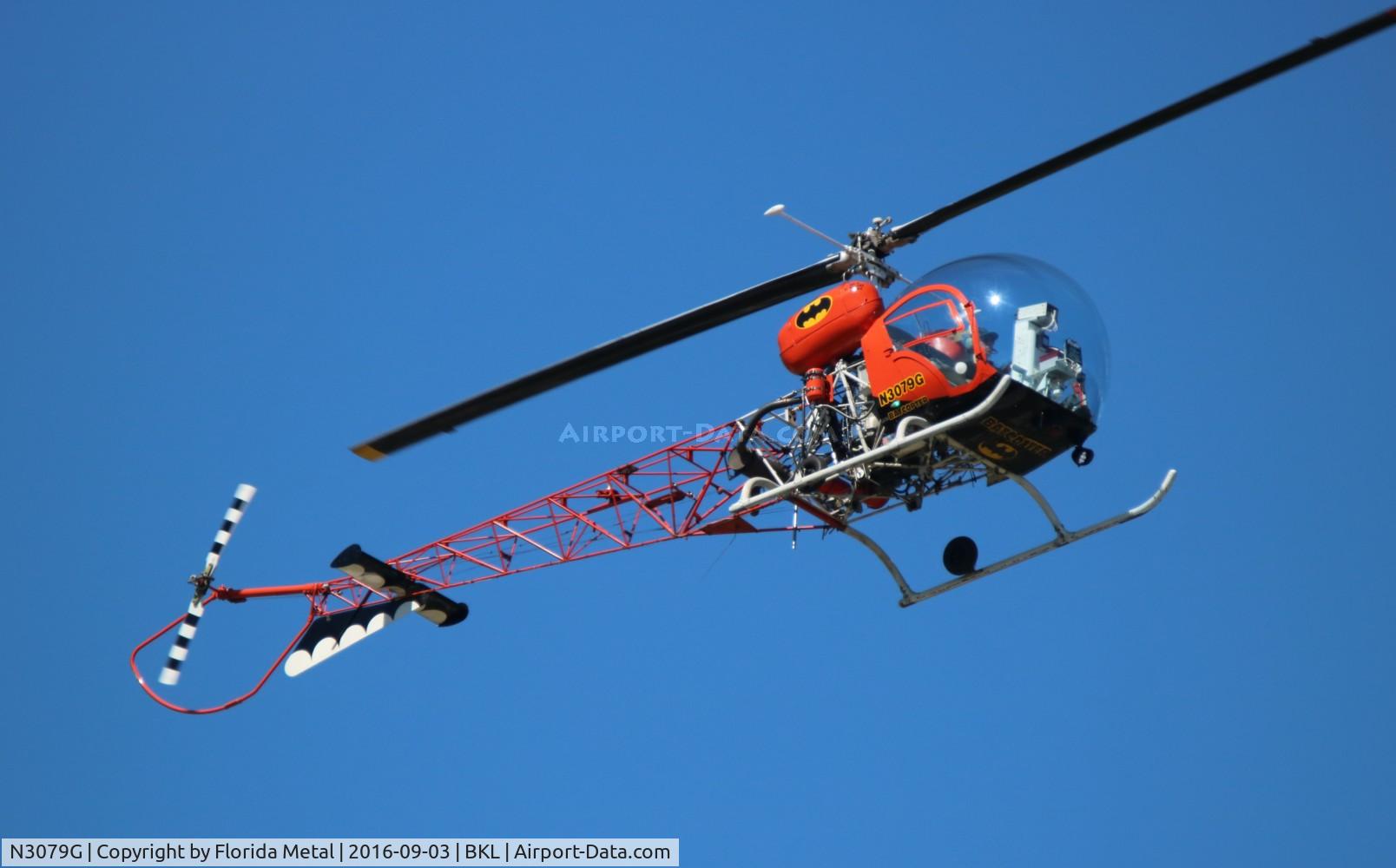 N3079G, 1964 Bell 47G-3B-1 Sioux C/N 2921, Batcopter
