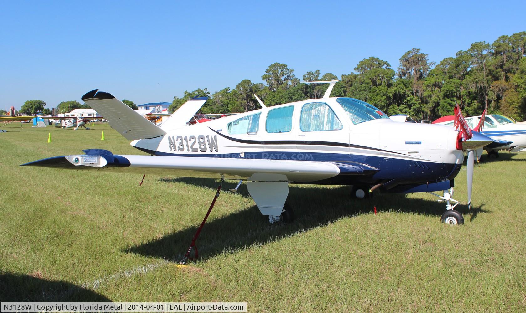 N3128W, 1973 Beech V35B Bonanza C/N D-9564, Beech V35B