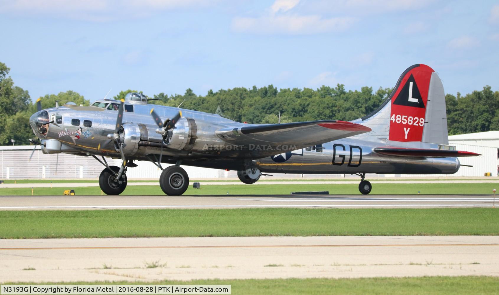 N3193G, 1944 Boeing B-17G Flying Fortress C/N 77255, Yankee Lady