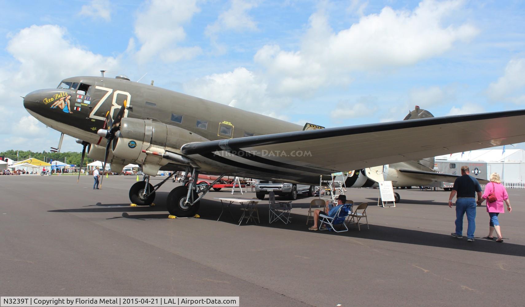 N3239T, 1943 Douglas DC3C-S1C3G (C-47A-65-DL) C/N 19054, Tico Belle