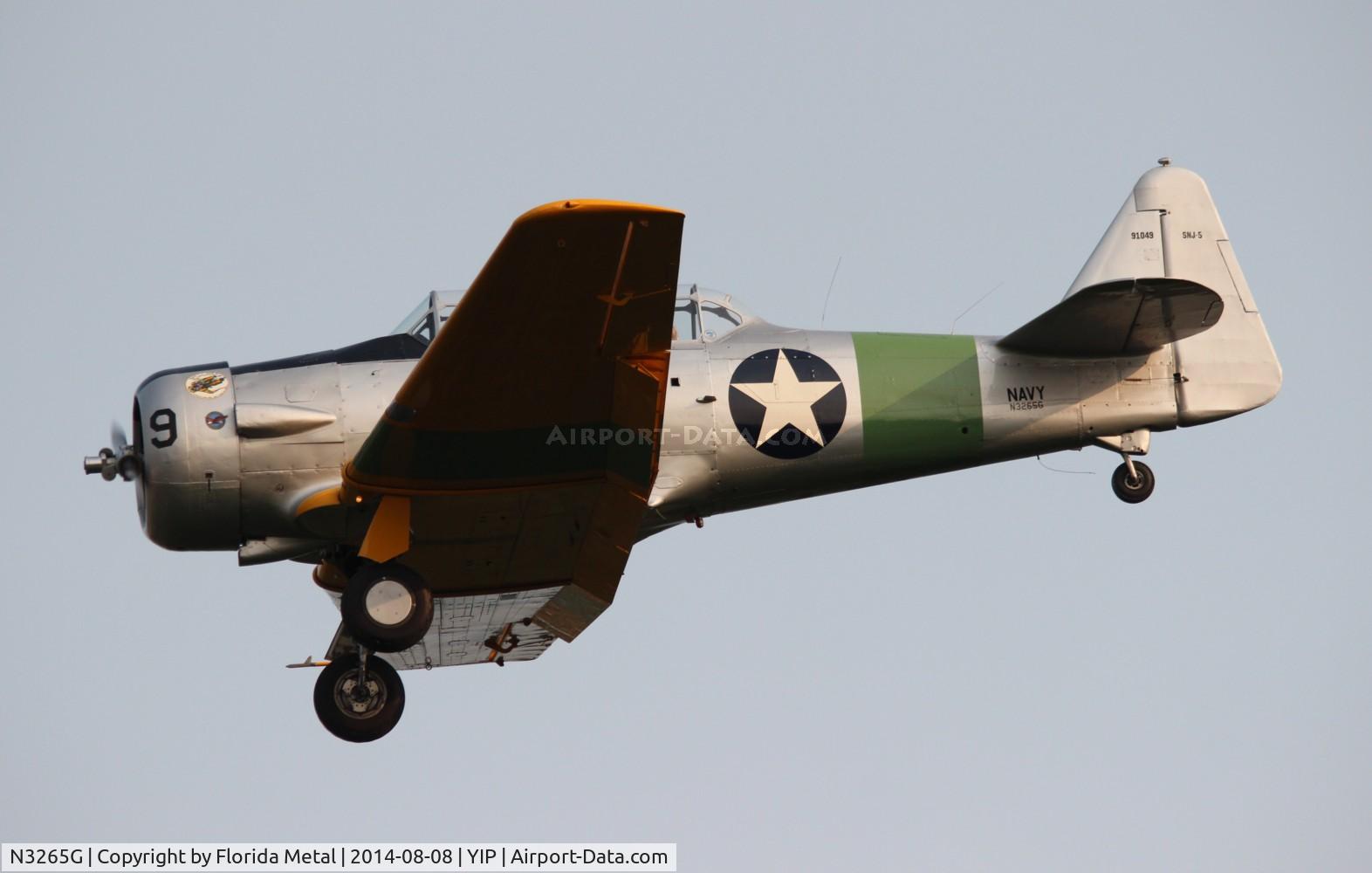 N3265G, North American SNJ-5 Texan Texan C/N 91049, SNJ-5